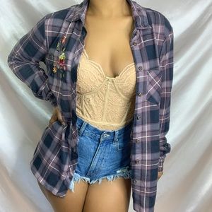 Polly & Esther Plaid flannel